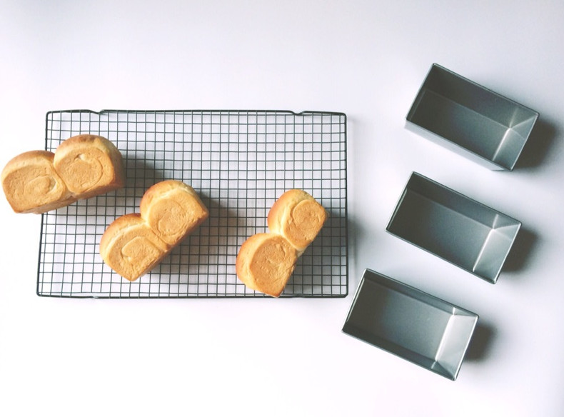 RK Bakeware China-450 Gram Aluminum Alloy Bakeware Loaf Pan/ Bread Tin/ Pullman Bread Pan