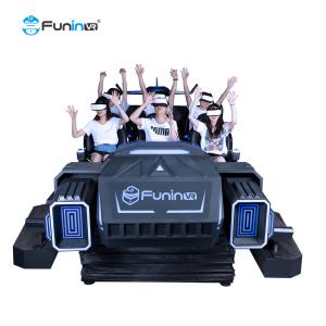 9D VR 6 seats cinema simulator machine Rated load 600KG VR Motion Platform
