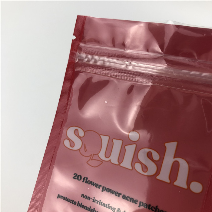 120mic MOPP Gravure Mylar Zipper Bag 0.7c Al With Clear Front Window