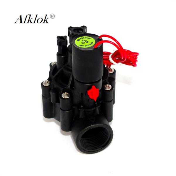 3/4-Inch Sprinkler Valve with DC Latching Solenoid for Battery Operated