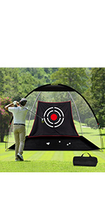 golf target indoor impact net return golf net nets for kids men golf