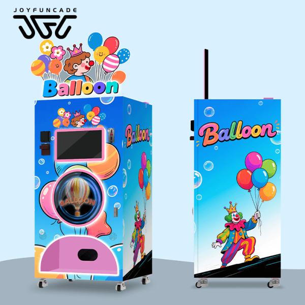 Fully Automatic Balloon Vending Machine With A 3D Holographic Display Helium