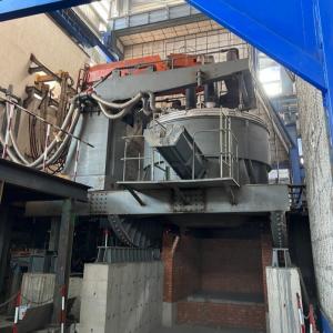 China 12T Steel Scrap Smelting EAF Continuous Charging and Preheating Furnace on sale