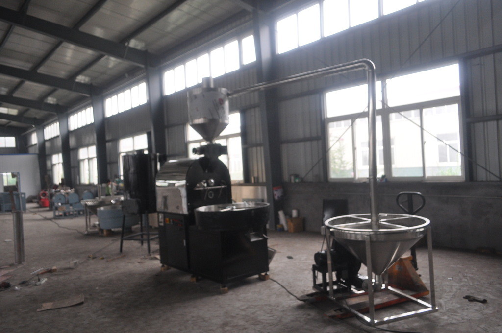 304ss 3kg Capacity 0.35kg/Hr Gas Coffee Roaster With Coffee Cooling Tray