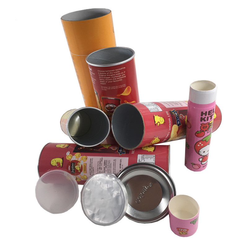 Cardboard Cosmetic Skincare Paper Tube Packaging Customized Shape