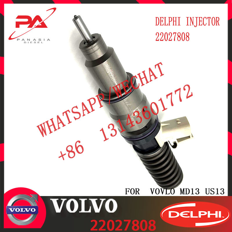 Common Rail Injector 85013611 22027808 21092434 For V-O-L-V MD13 MP8 V-O-L-V D13 ENGINE Fuel Injector 85013