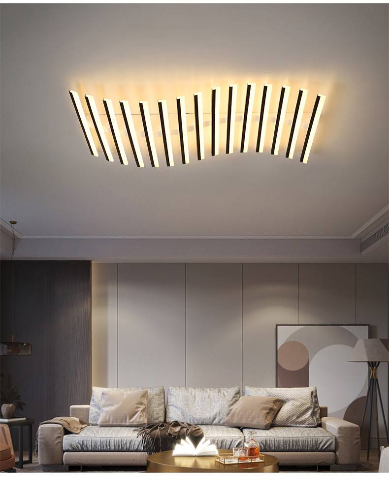Modern Minimalist Flush Mount Ceiling Light Living Room Hall Decoration long Ceiling Light(WH-MA-275)