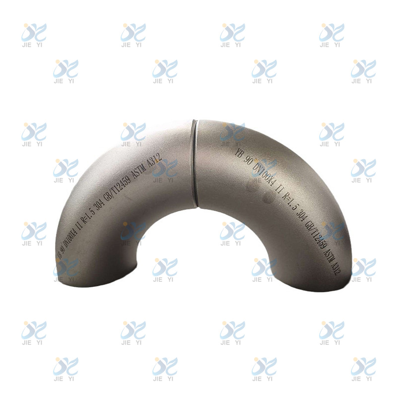304 stainless steel elbow Industrial grade stamped seamless stainless steel elbow 316L stainless steel welded elbow