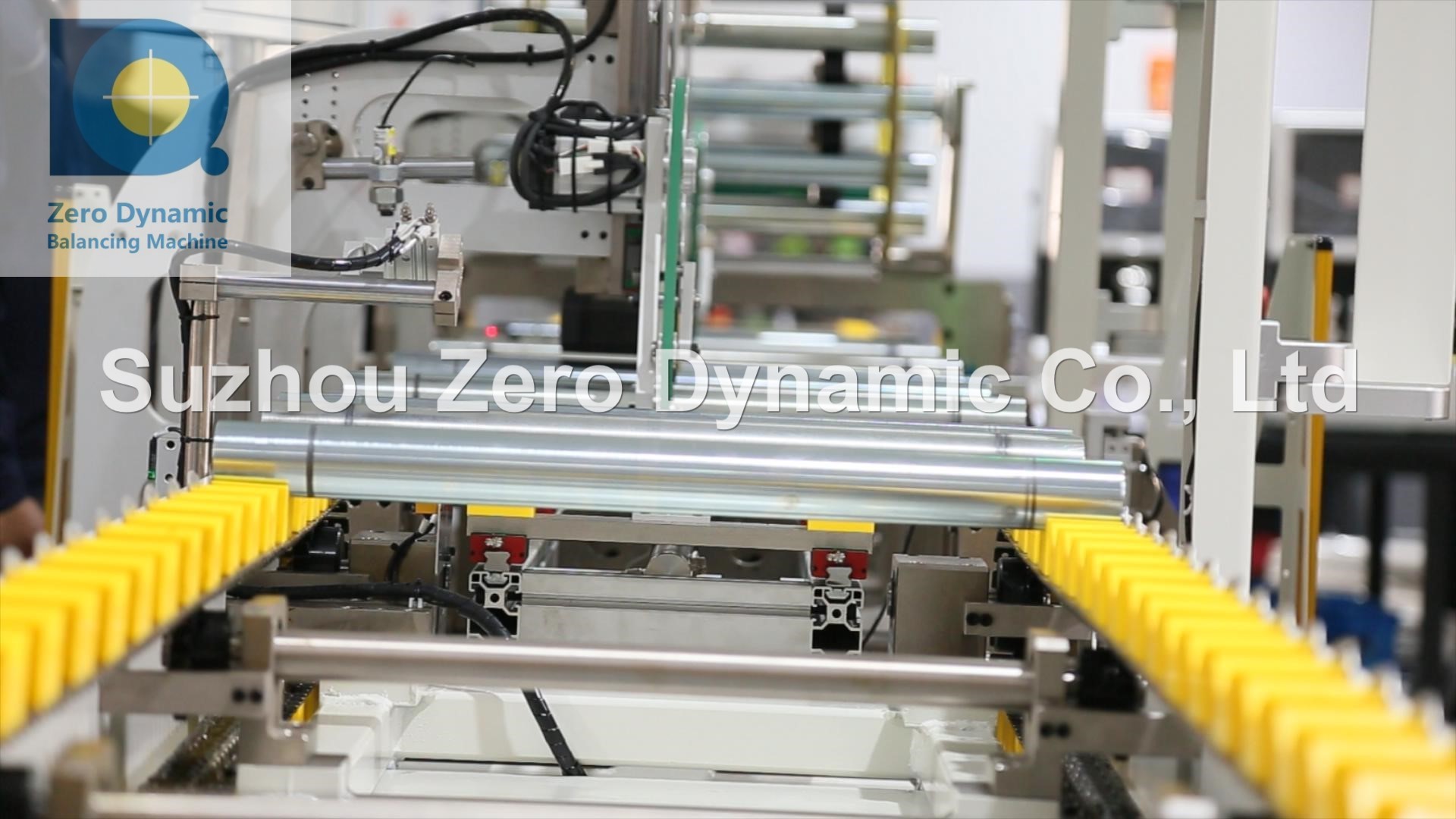 Customized Treadmill Running Machine Roller Balancing Machine With Transmission Line Welding Correction