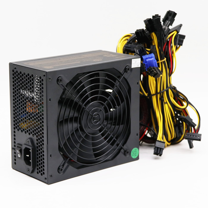 ATX PSU 1600W 90 Gold Multipath Power Supply 12v 24pin connector