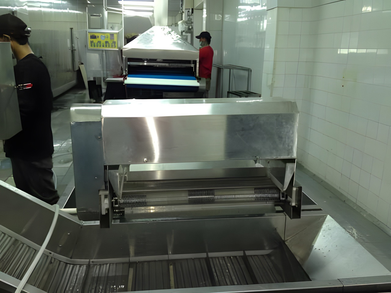 Waterproof Salmon Shrimp Processing Machine Practical Anti Erosion
