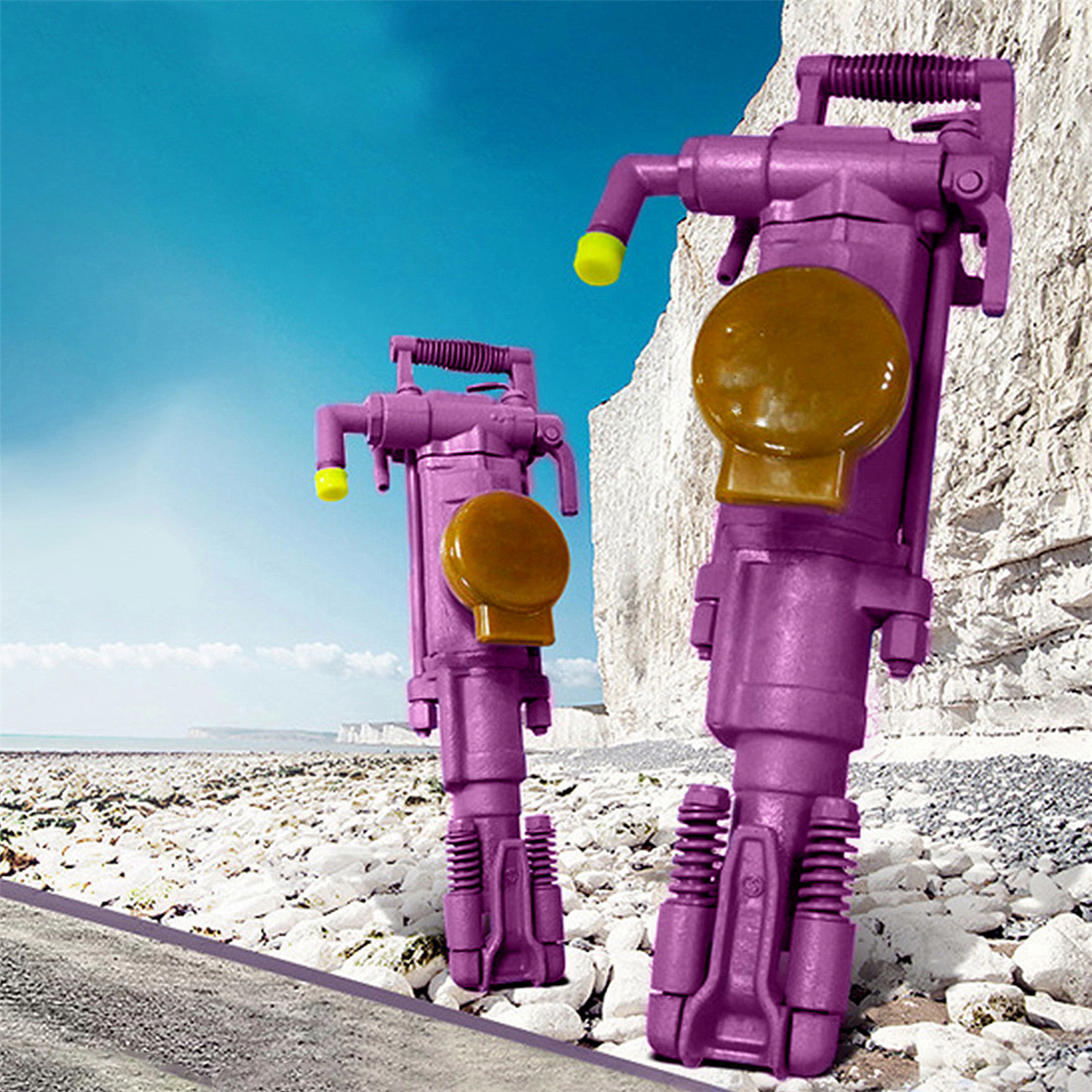 Pneumatic Rock Drilling Machine Hydraulic Jack Hammer Breaker Portable Rock Drill