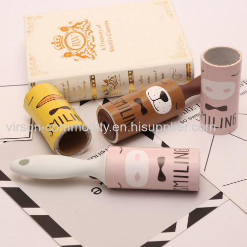 Good quality promotional adhesive lint roller with refill