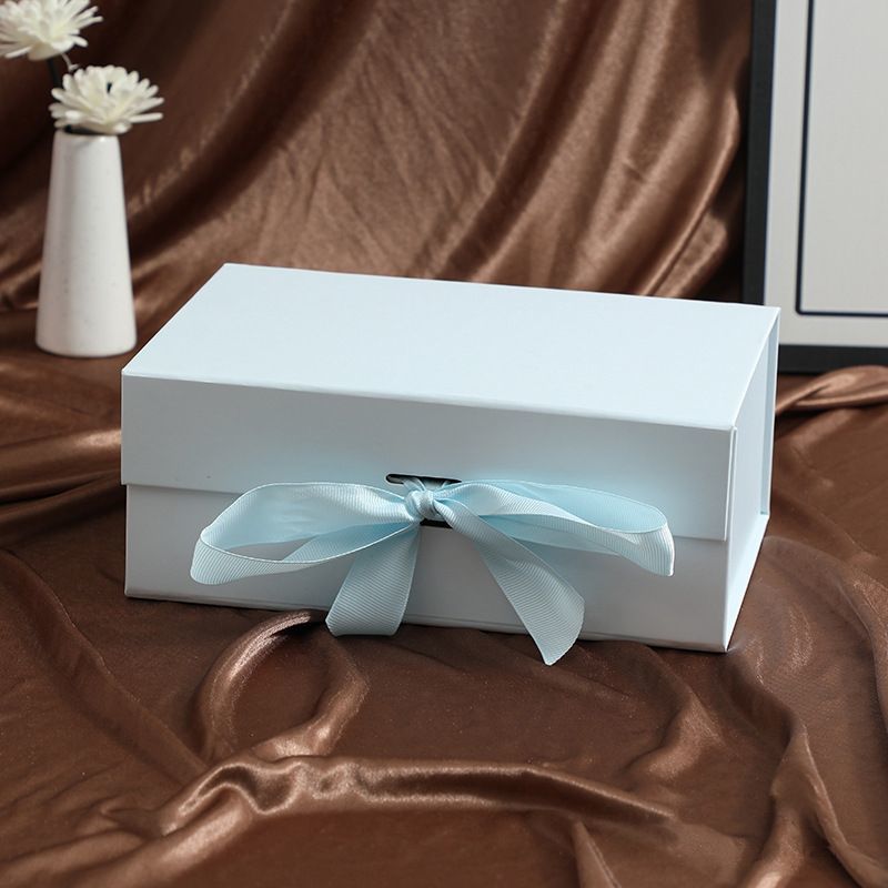 Wholesale Custom Folding Foldable Magnet Packaging Cardboard Box Rigid Gift Magnetic Packing Boxes for Human Hair Extension Wig Accessories