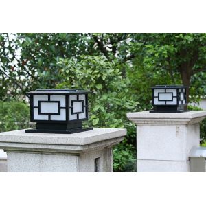 Outdoor Light Solar Yard Bollard Light With 1.2W LED Light Source Pillar Lamp