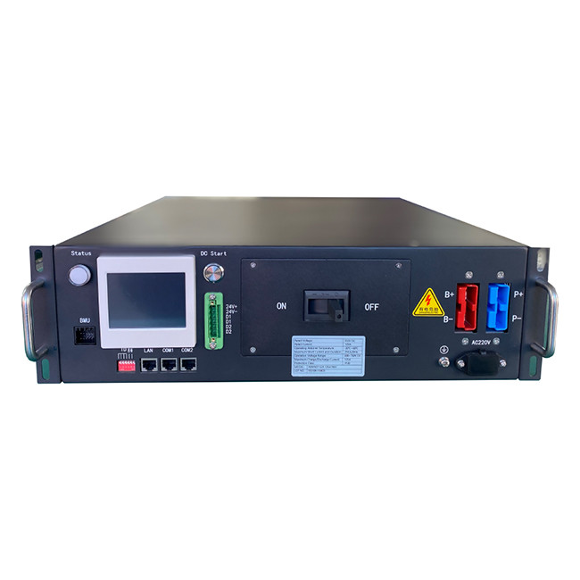 3U 165S 528V 125A Bms Rs485 CAN Communication Battery Storage Management System