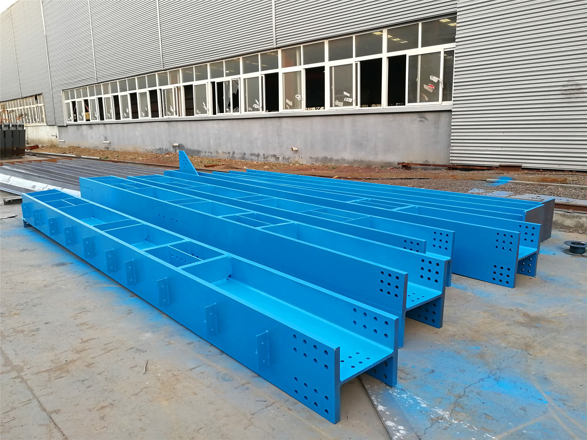Prefab H Section Steel Metal Workshop Buildings For Storage