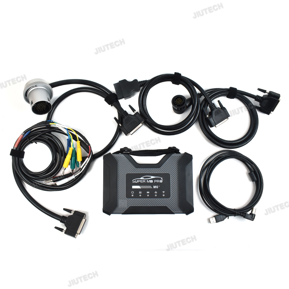 SUPER MB PRO M6 Wireless Star Diagnosis Tool Fit For Benz Car And Trucks Compatible With DOIP, K-line,CAN Low,Can High