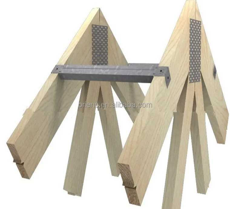 Wood House Roof Truss Nail Plate Custom Width*Length Knuckle Pronged Truss Mending Plate With Nail Teeth