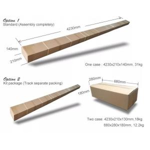 AC220V Automatic Sliding Door Operator with 30N Closing Force and 400mm/s