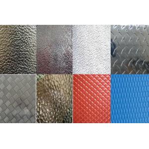 Stucco Embossed Aluminum Sheet , Embossed Anodizing Sheet ISO Certification