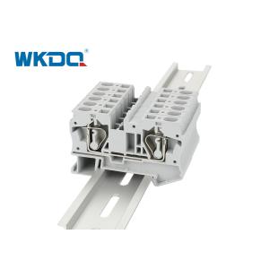 JST 6 Ground Terminal Block , Spring Type Terminal Block IEC Standard Connection