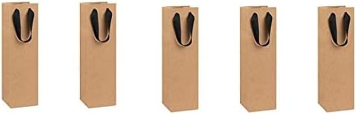 Wine Gift Bags - Wine Gift Bag With Scratch Paper Panel For Personalized Messages - Wine Bags For Wine Bottles Gifts