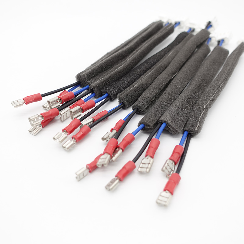 Tinned Copper Conductor and TE Connector Custom Car Radio Soundproofing Foam Harness