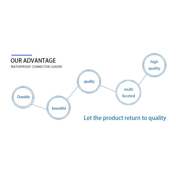 IP68 M14 Waterproof Connector 2-12 Pin for Energy Storage