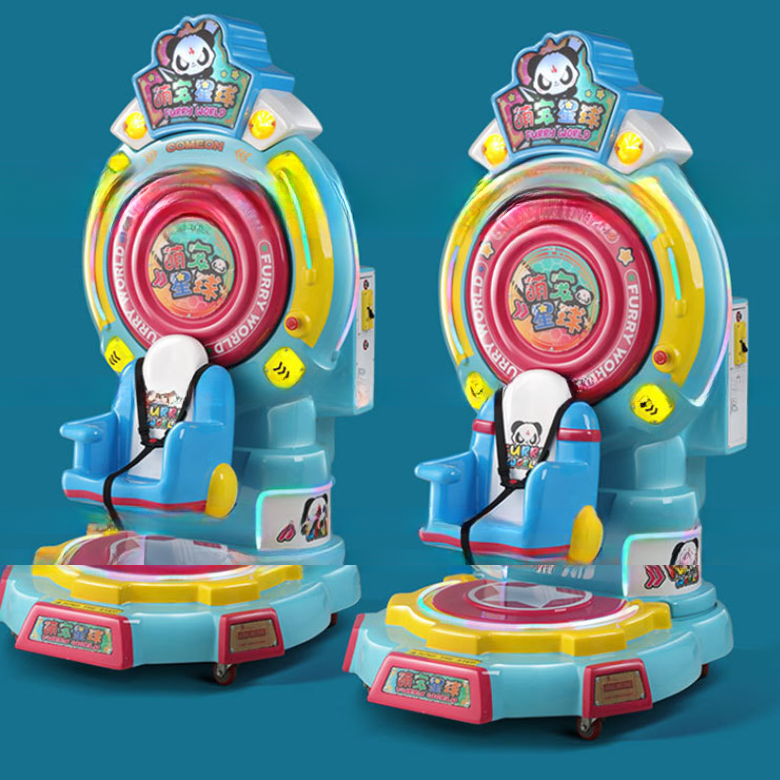 Dreamland children electric coin operated rocking car fiberglass kids paradise park happy Ferris wheel kiddie rides game machine