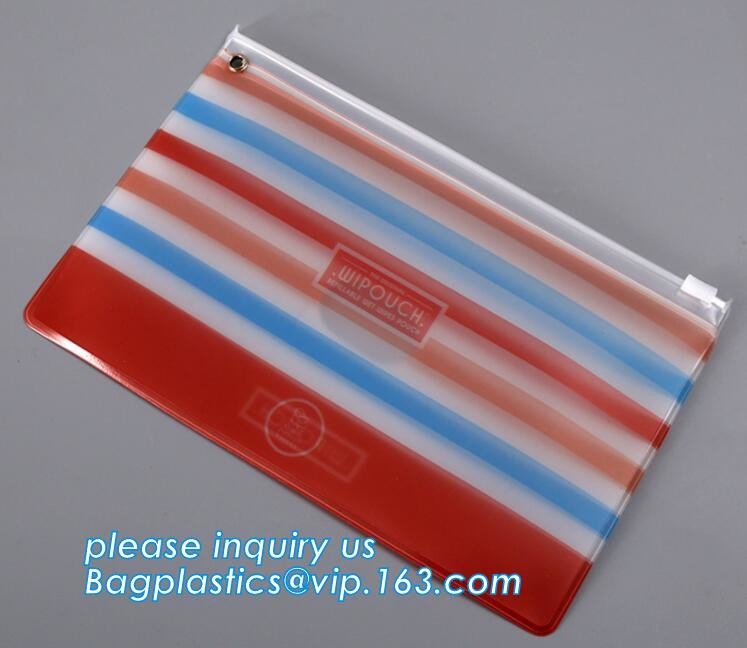 Plastic Bag OEM Custom PVC Loop Handle Image Printed Plastic Shopping Bag,Promotional Clear Waterproof Plastic Cosmetic