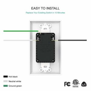 Timer Function Remote Control Smart Socket Via Tuya Smartlife APP