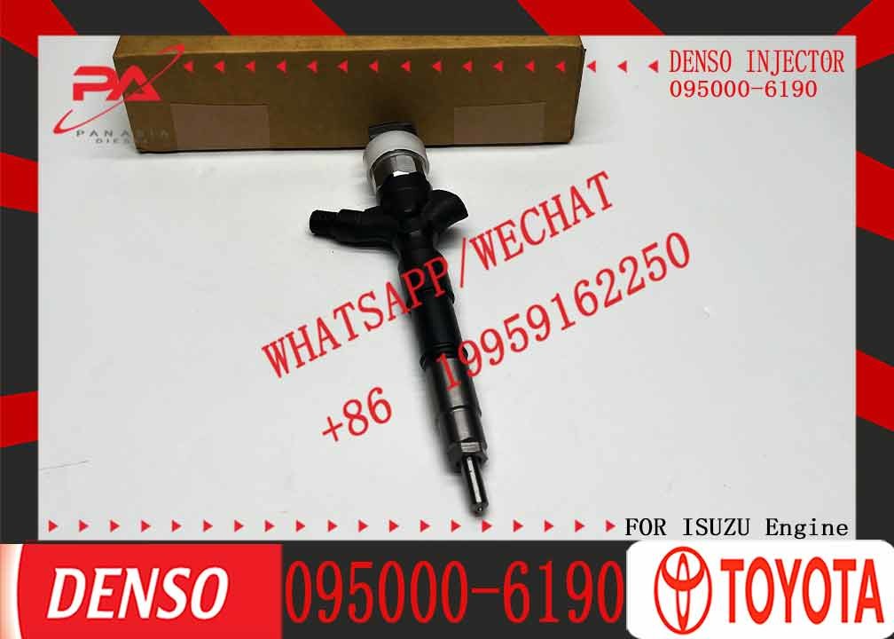 2 KD common rail fuel injector 095000-6190 nozzle innjector 095000 6190 0950006190 for Toyota Hiace 2.5 D 2KD-FTV