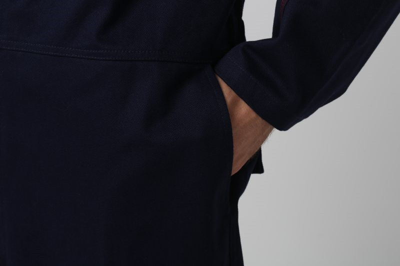 EN11612 Flame Resistant Clothing , 100% Cotton Flash Proof Overalls