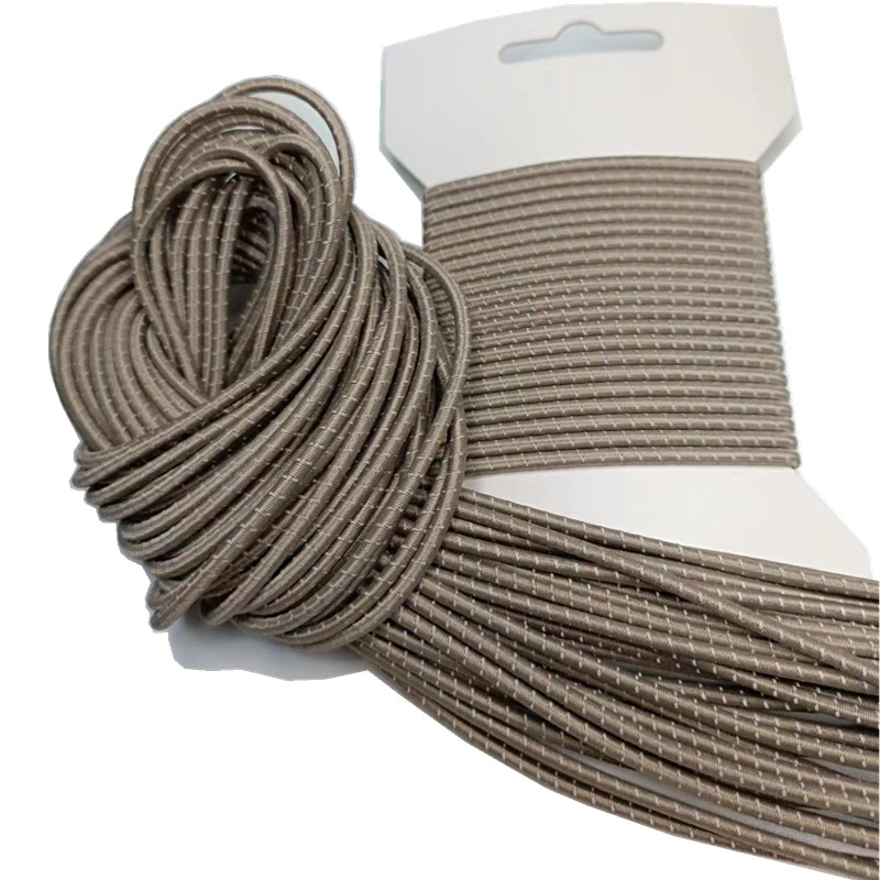 2.5mm Reflective Bungee Cord Polyester Elastic Shock Cord Custom