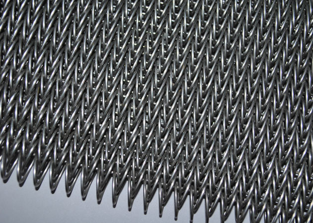 Universal Weave Metal Mesh Belt Fda Hole Customized