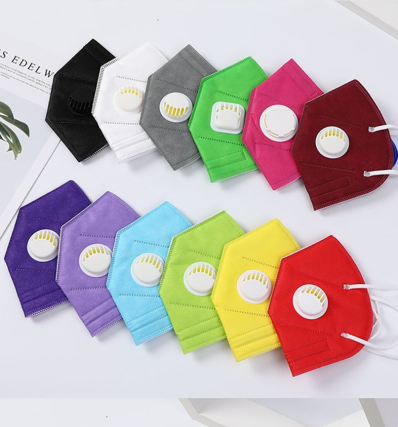 Customized Color Valved Dust Mask Anti-Dust ffp3 respirator mask for sale