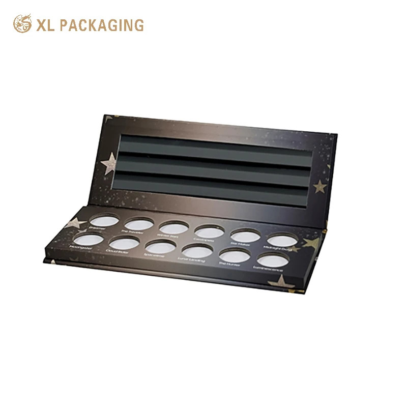 Cosmetic Empty Palette Box Eyeshadow Palette Packaging Box Waterproof Cardboard For Makeup Cosmetics