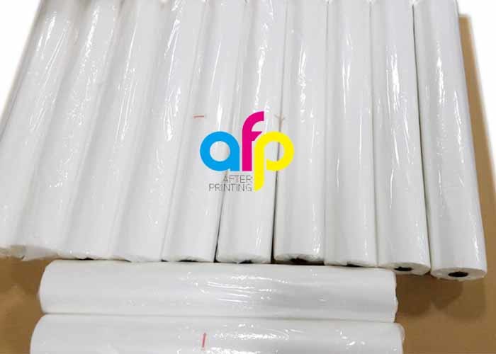 20 - 250 Mic Laminating Film Roll , Custom Size PET Gloss Laminating Film