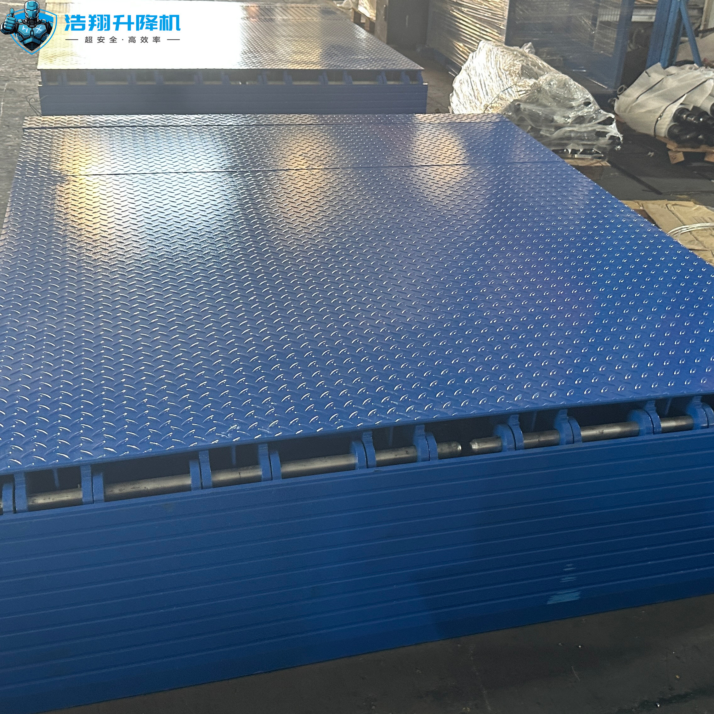  Customized Container Hydraulic Loading Dock Platform Plate For Truck Warehouse Manufactures