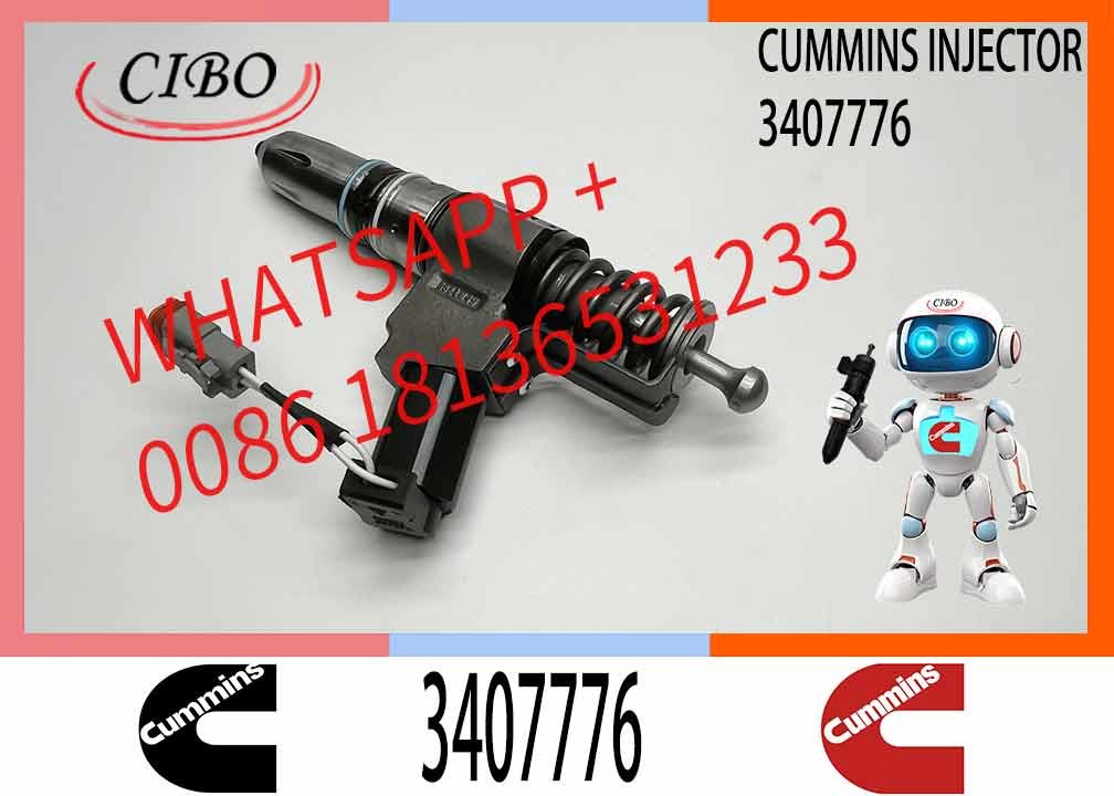 NINE Brand Good Performance Fuel Injector 3407776 Common Rail Injector 3407776