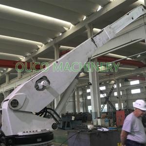 4m Telescopic Radio Remote Control CCS Ship Deck Cranes