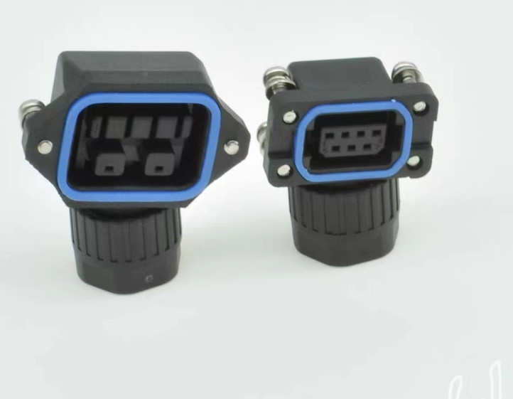 Panel / Cable Mount Type Servo Motor Connectors For XINJE XIUHE Power Encoder Connector