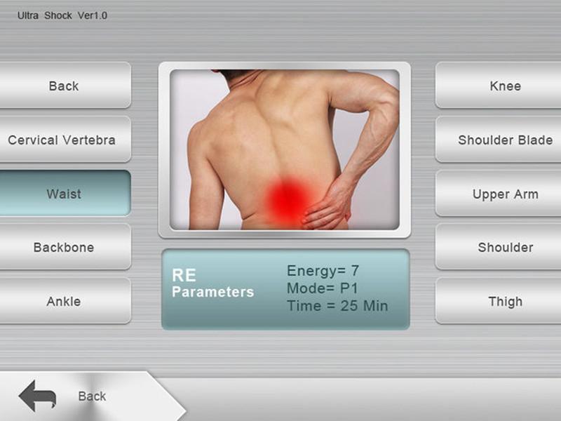 Shockwave Ultrasound 1MHz Pain Relief Therapy Machine