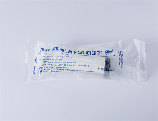 Medical Disposable Syringe With Catheter Tip 20ml 30ml 50ml 60ml 100ml