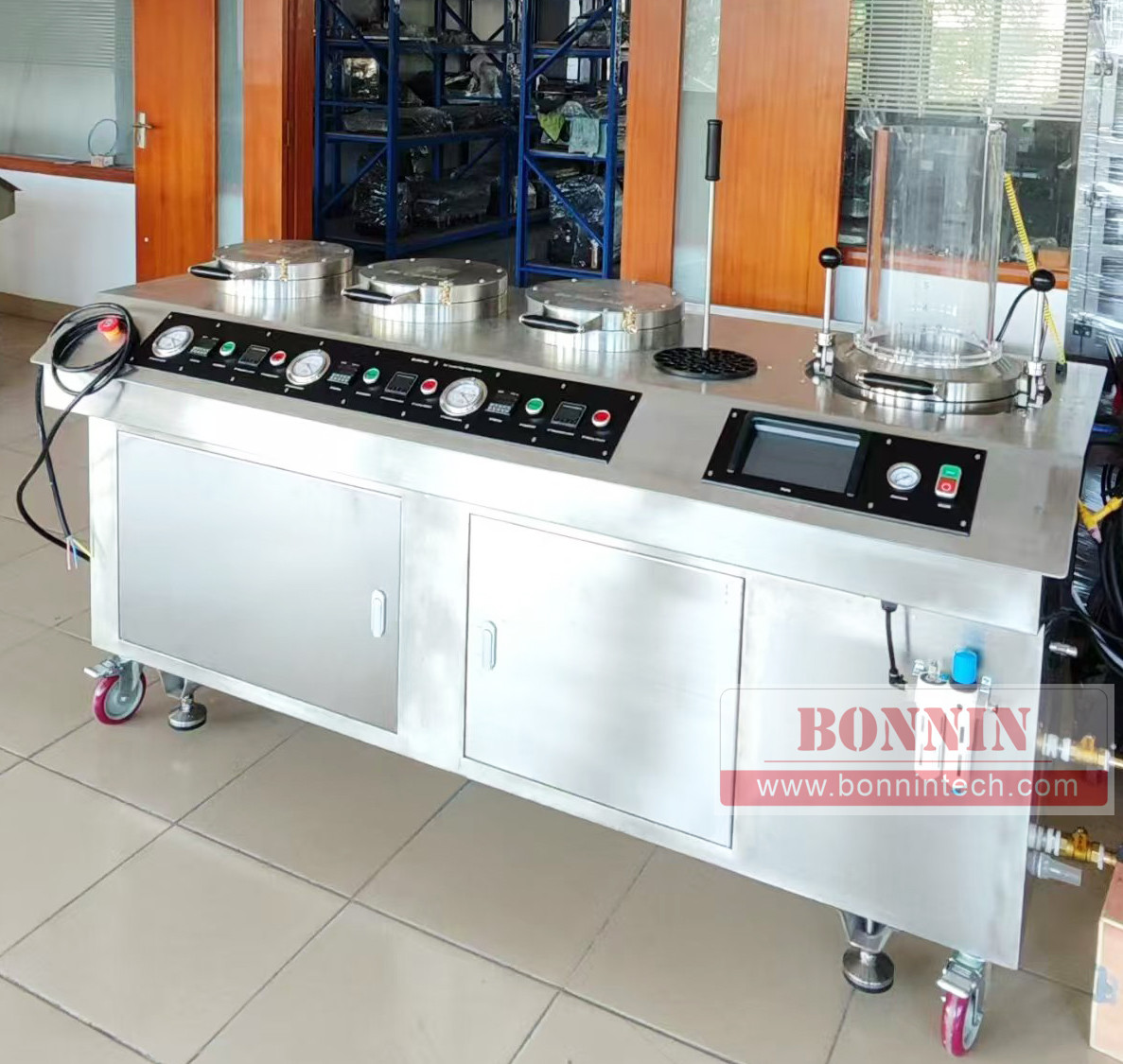 Bonnin TAPPI Type Pulp Hand Sheet Former Automatic Rapid Kothen Sheet Former
