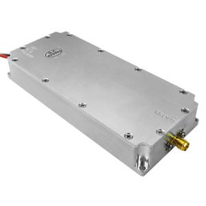 High-Power Signal Amplification With GND 50W Power Amplifier Module With Circle