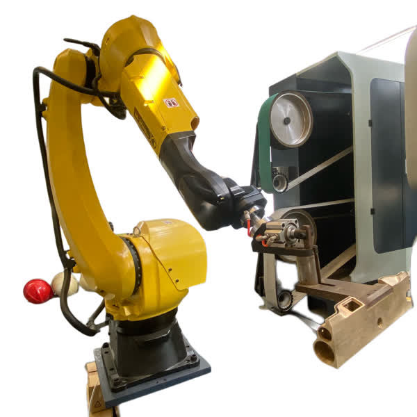 High speed 20m/Min 1500W Robot Grinding Machine For Bathroom Accessories