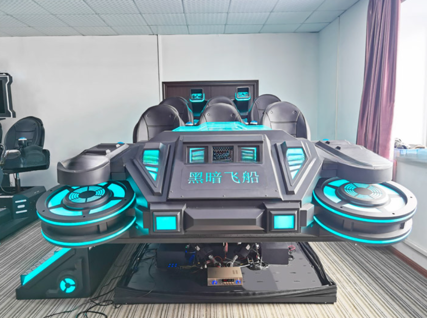 Amusement Park 6 Seats 9d Virtual Reality Cinema VR Roller Coaster Machine