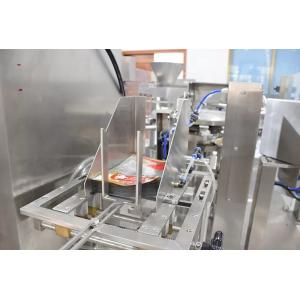 Mechanical Driven Multi Function Standy Pouch Packing Machine For Zipper Tomato